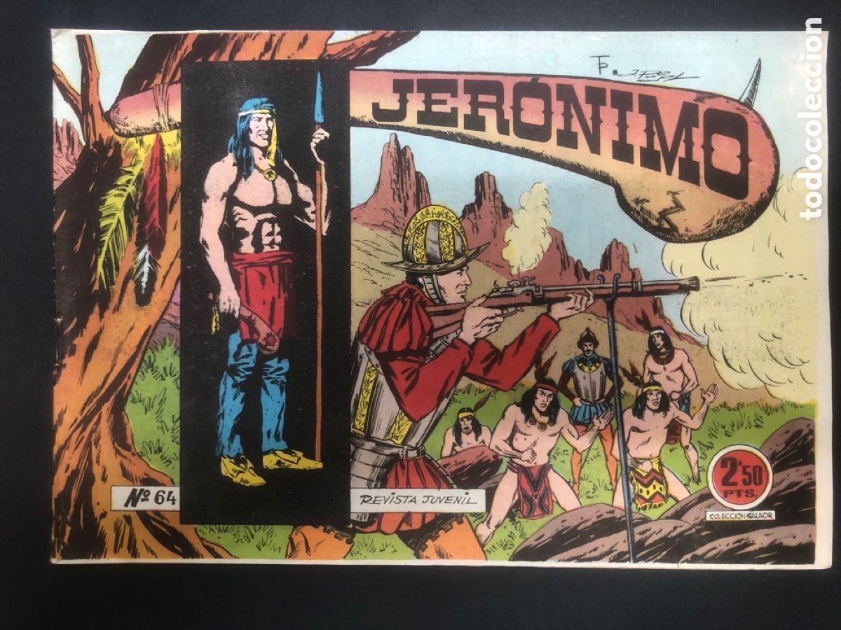 Tebeos: COMIC ORIGINAL JERONIMO N&ordm; 64 EDITORIAL GALAOR - Foto 1