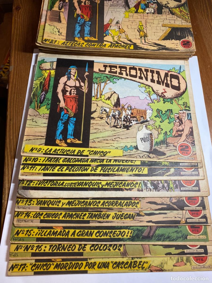 Tebeos: JERONIMO n&ordm; 40 COLECCION GALAOR 1964 original - Foto 2