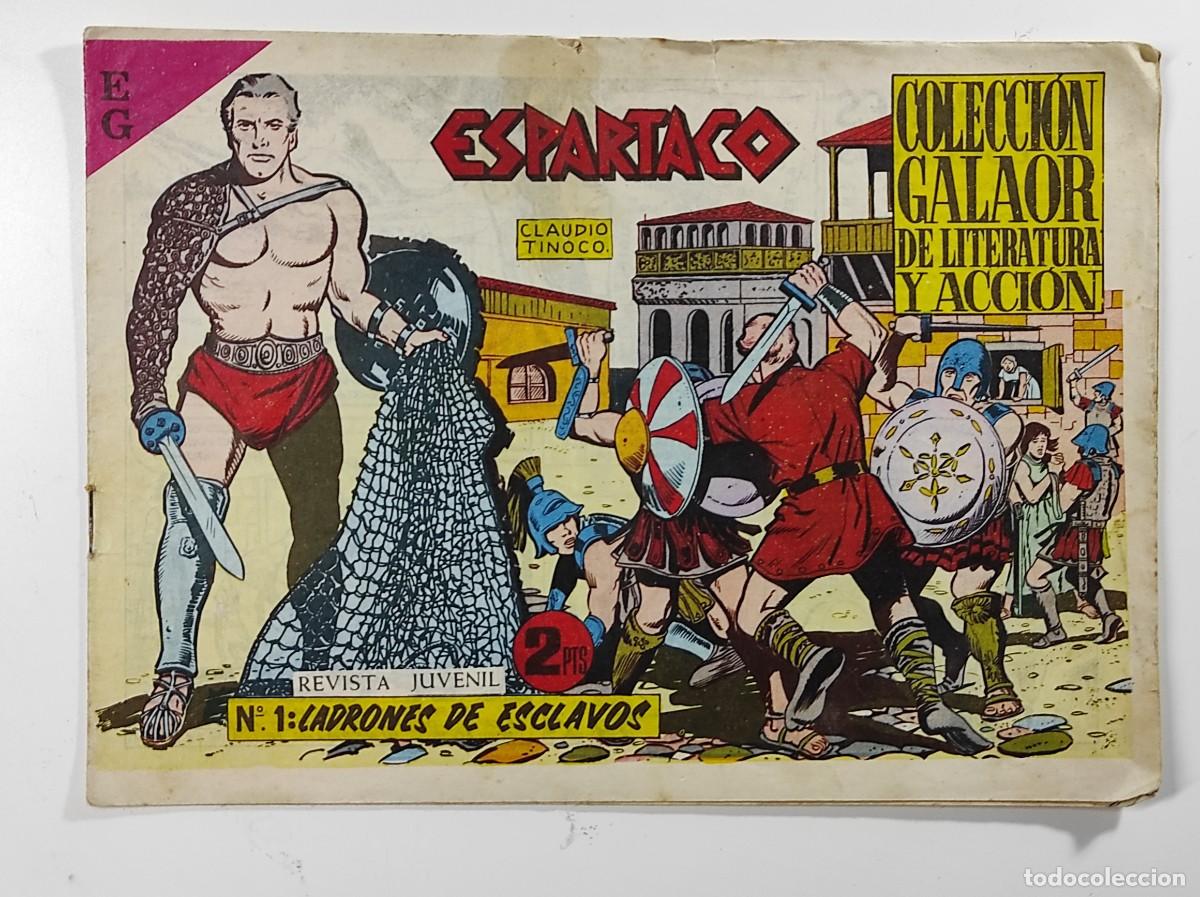 Tebeos: ESPARTACO N&ordm; 1 - EDICIONES GALAOR - Foto 1