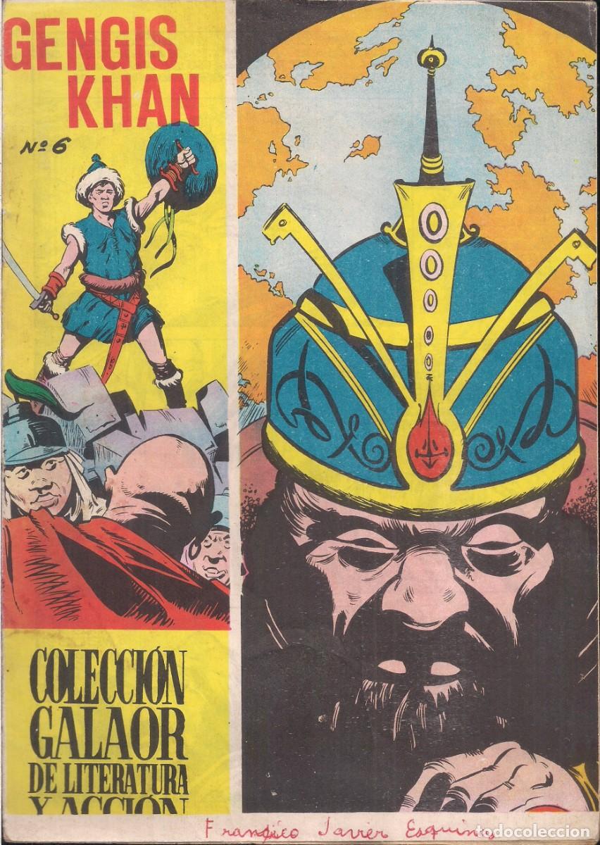 Tebeos: GENGIS KHAN N&ordm; 6. &Uacute;LTIMO DE LA COLECCI&Oacute;N - Foto 1