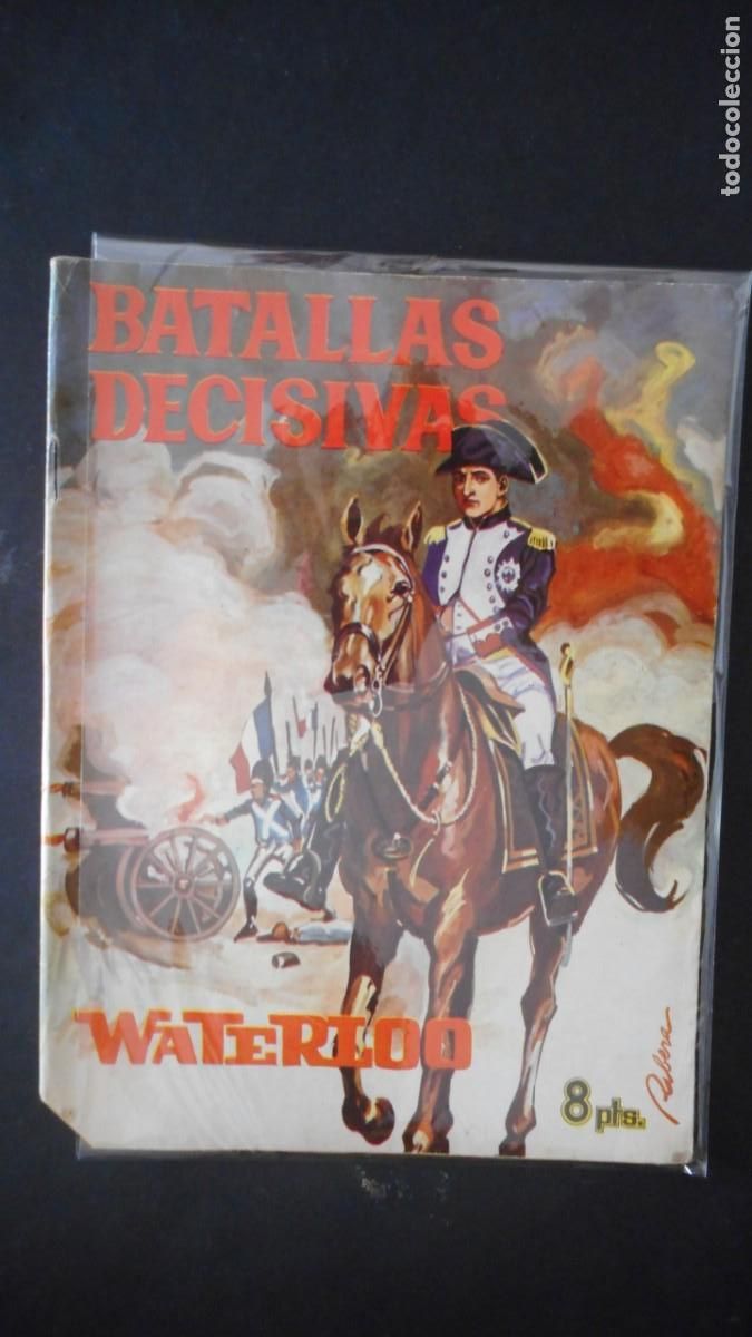 Tebeos: BATALLAS DECISIVAS. WATERLOO/ C-20 - Foto 1