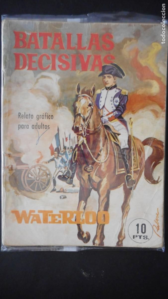 Tebeos: BATALLAS DECISIVAS. WATERLOO/ C-20 - Foto 1