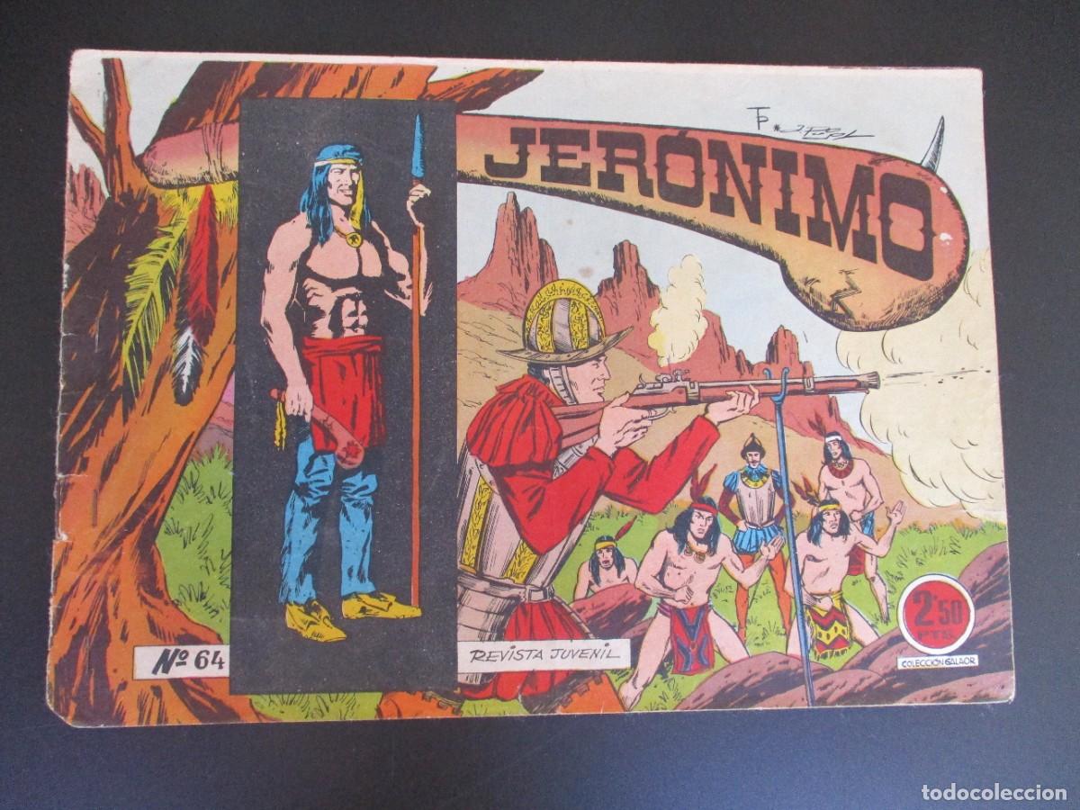 Tebeos: JERONIMO (1964, GALAOR) 64 &middot; 8-VII-1965 &middot; JER&Oacute;NIMO - Foto 1