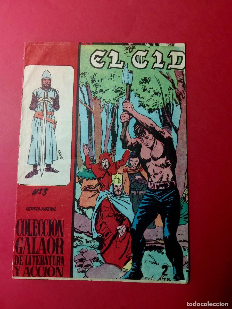 Tebeos: El Cid N&ordm; 3 Colecci&oacute;n Galaor 1965 - Foto 1