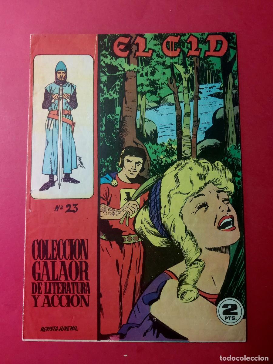 Tebeos: El Cid N&ordm; 23 Colecci&oacute;n Galaor 1965 - Foto 1