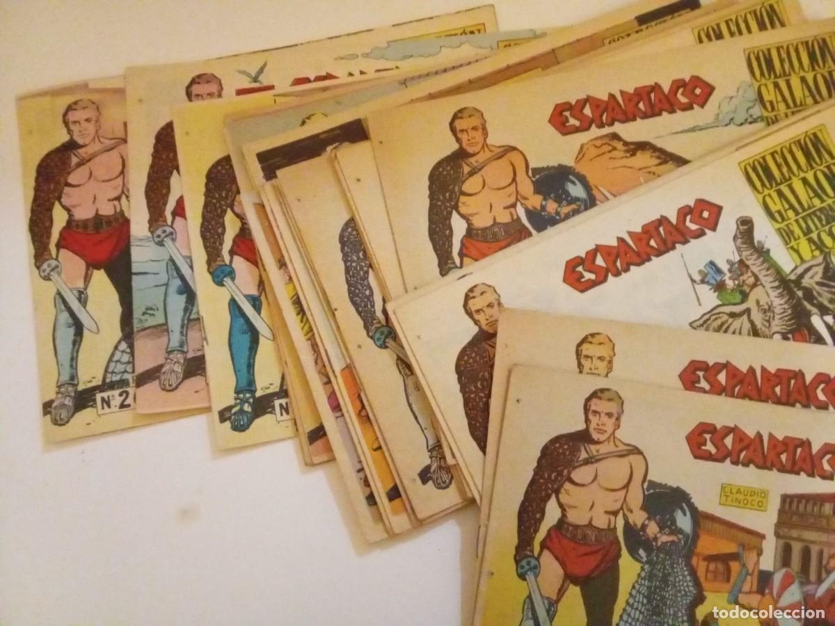 Tebeos: Colecci&oacute;n completa Espartaco, ediciones Galaor 1964 - Foto 5