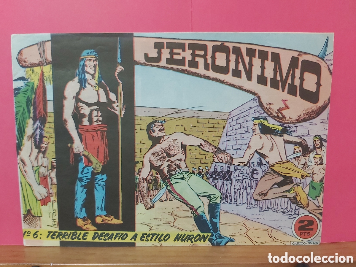 Tebeos: * JER&Oacute;NIMO. N&ordm; 6 * TERRIBLE DESAFIO * EDICIONES GALAOR * &iexcl;&iexcl;ORIGINAL!!. - Foto 1