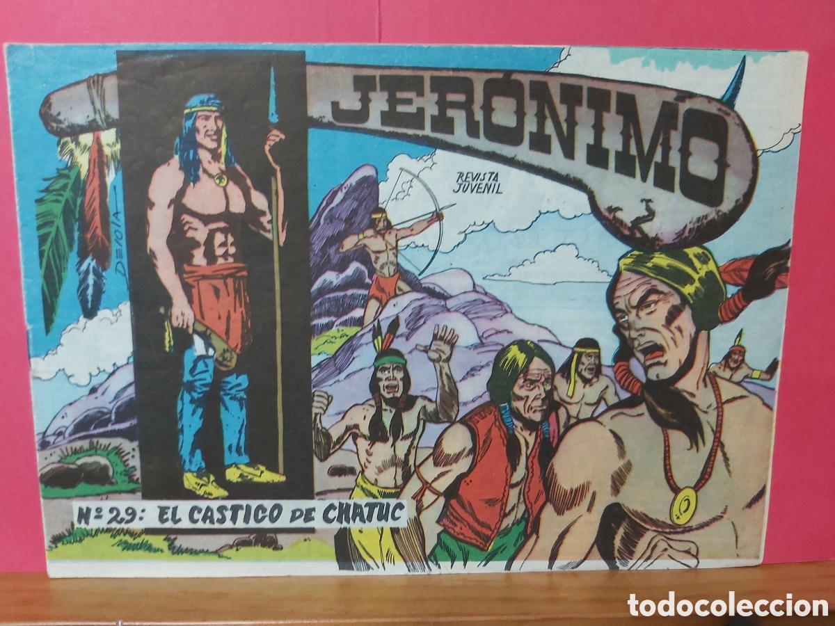 Tebeos: * JER&Oacute;NIMO. N&ordm; 29 * EL CASTIGO DE CHATUC * EDICIONES GALAOR * &iexcl;&iexcl;ORIGINAL!!. - Foto 1