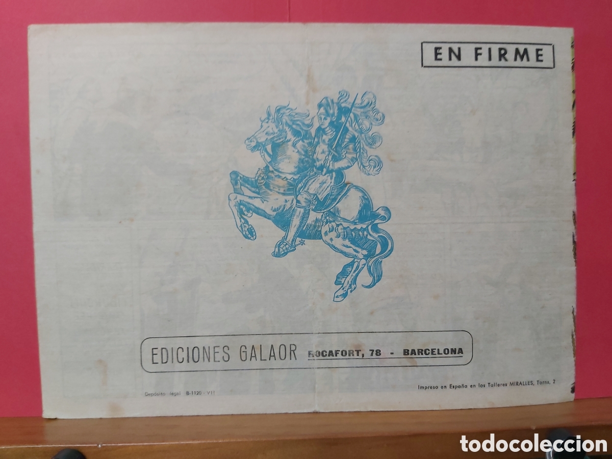 Tebeos: * JER&Oacute;NIMO. N&ordm; 35 * JERONIMO EN EL &rdquo;RAYO&rdquo; * EDICIONES GALAOR * &iexcl;&iexcl;ORIGINAL!!. - Foto 3
