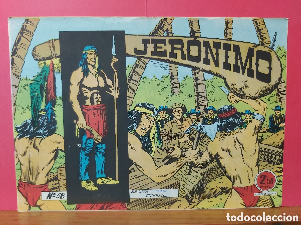 Tebeos: * JER&Oacute;NIMO. N&ordm; 58 * JERONIMO * EDICIONES GALAOR * &iexcl;&iexcl;ORIGINAL!!. - Foto 1