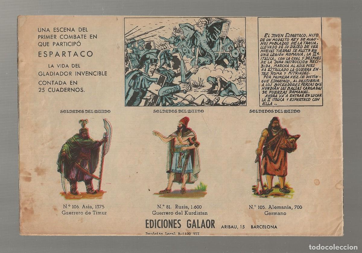 Tebeos: JER&Oacute;NIMO N&ordm; 34 - GALAOR 1964 - ORIGINAL. - Foto 2