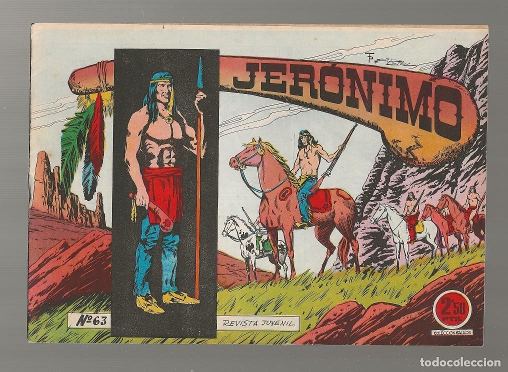 Tebeos: JER&Oacute;NIMO N&ordm; 63 - GALAOR 1964 - ORIGINAL. - Foto 1