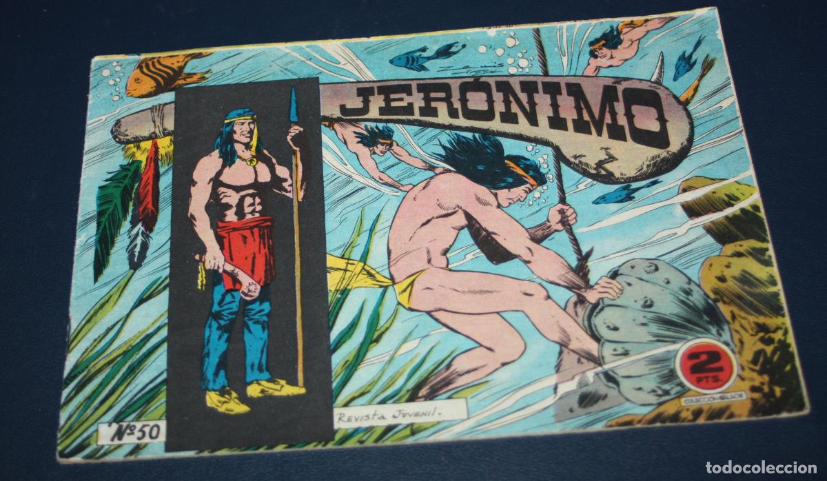 Tebeos: JERONIMO N&ordm; 50 (ED. GALAOR 1961) - Foto 1