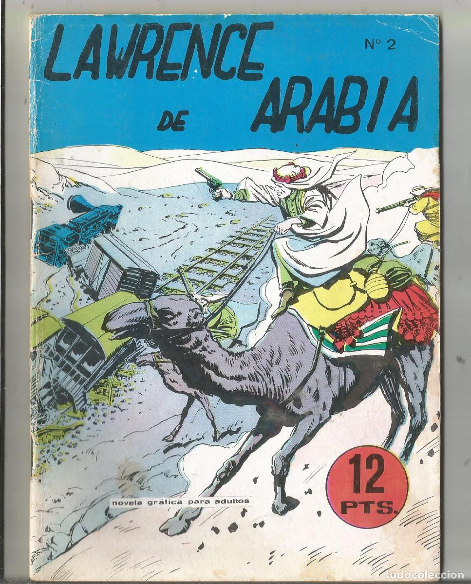 Tebeos: LAWRENCE DE ARABIA EDICIONES GALAOR Completa 3 N&ordm;. - Foto 2