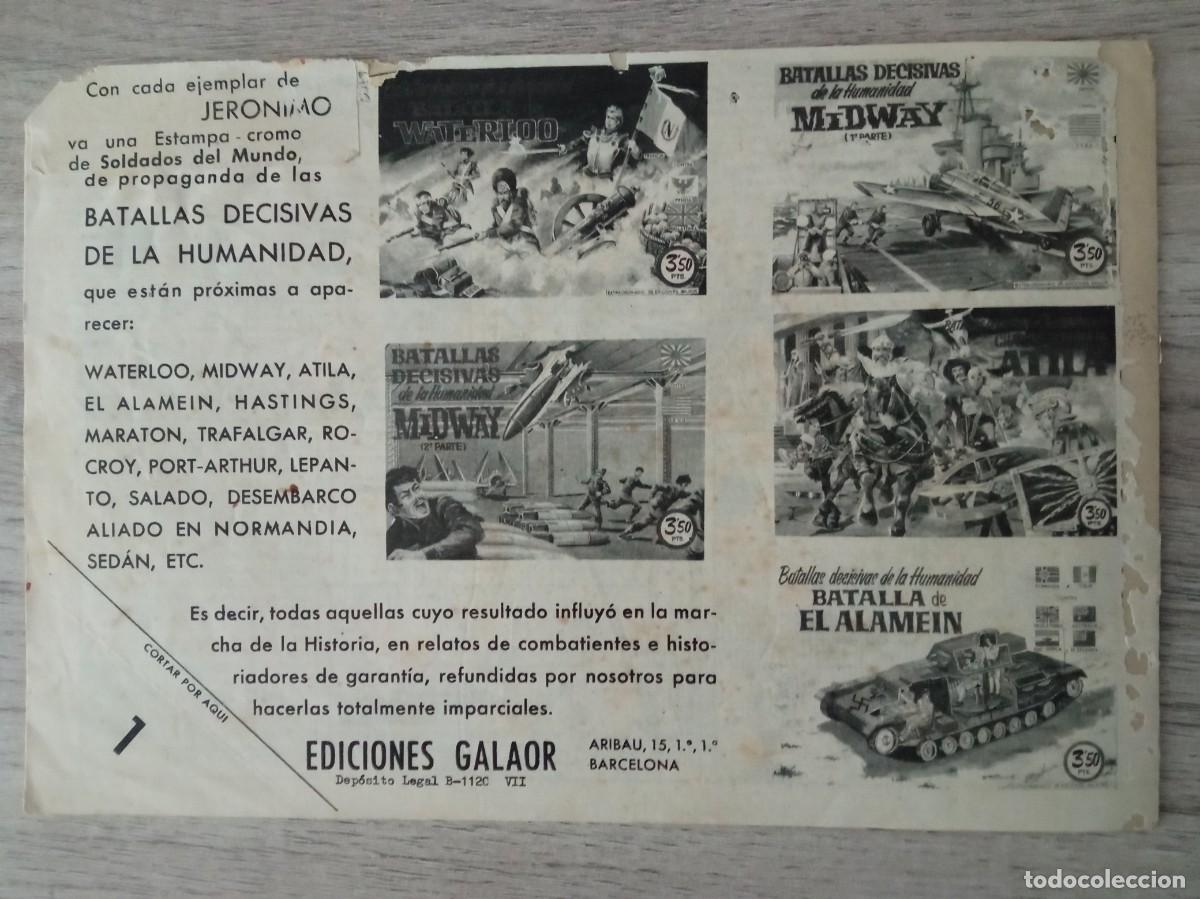 Tebeos: JER&Oacute;NIMO N&ordm; 1, GALAOR - Foto 2