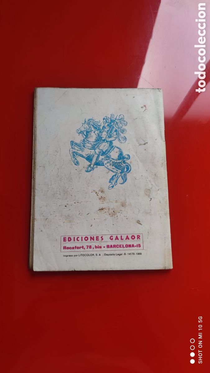 Tebeos: &rdquo;ESPARTACO&rdquo;,N&deg;5- EDITORIAL GALAOR - Foto 2