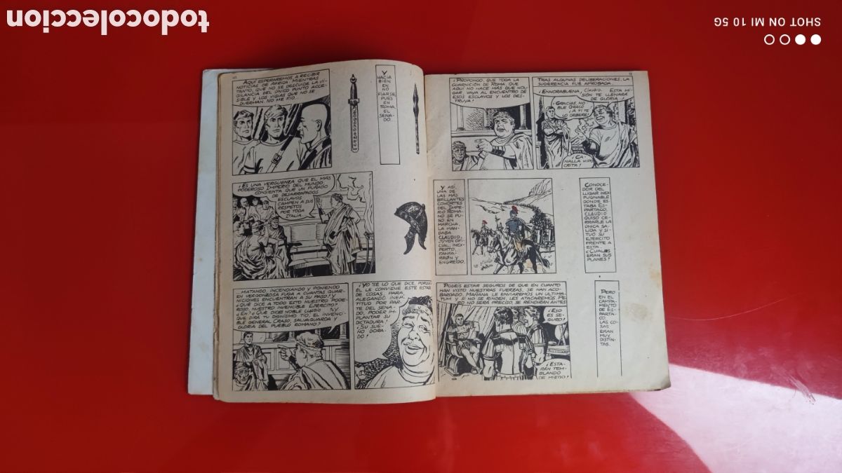 Tebeos: &rdquo;ESPARTACO&rdquo;,N&deg;5- EDITORIAL GALAOR - Foto 5