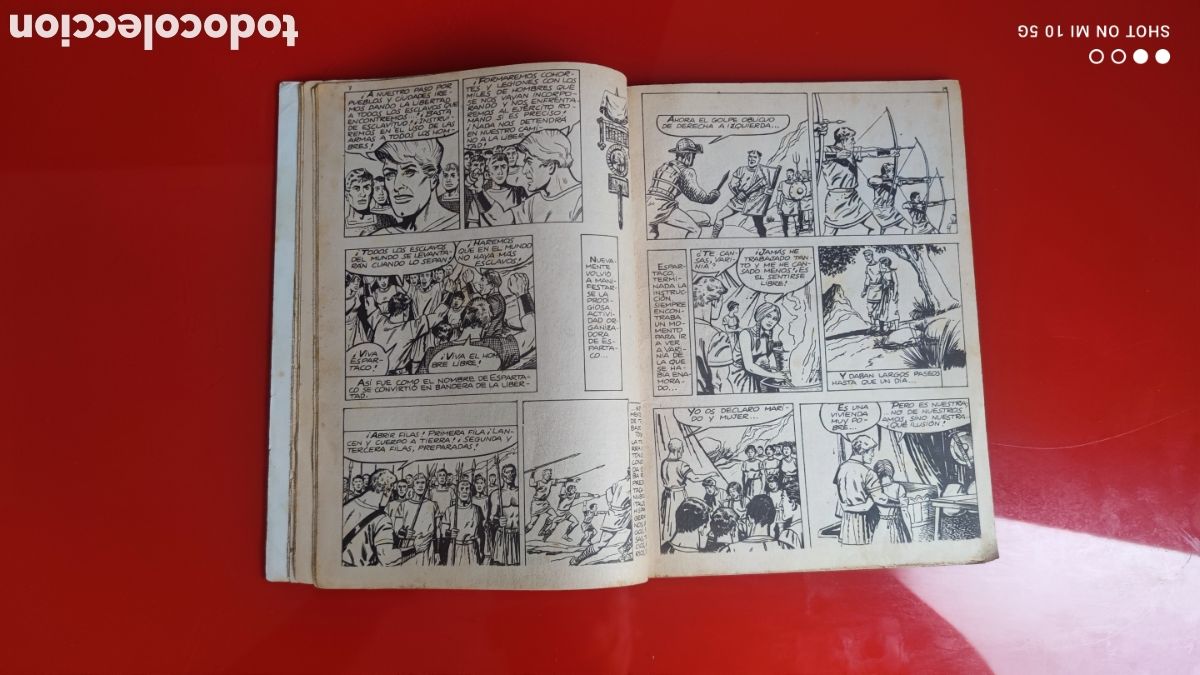 Tebeos: &rdquo;ESPARTACO&rdquo;,N&deg;5- EDITORIAL GALAOR - Foto 6