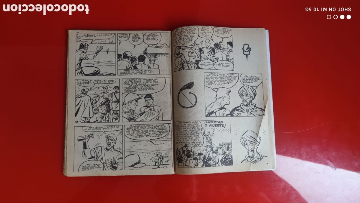Tebeos: &rdquo;ESPARTACO&rdquo;,N&deg;5- EDITORIAL GALAOR - Foto 7
