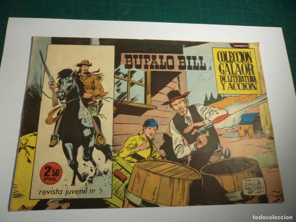 Tebeos: Bufalo Bill. N&ordm; 3. galaor. Original. - Foto 1