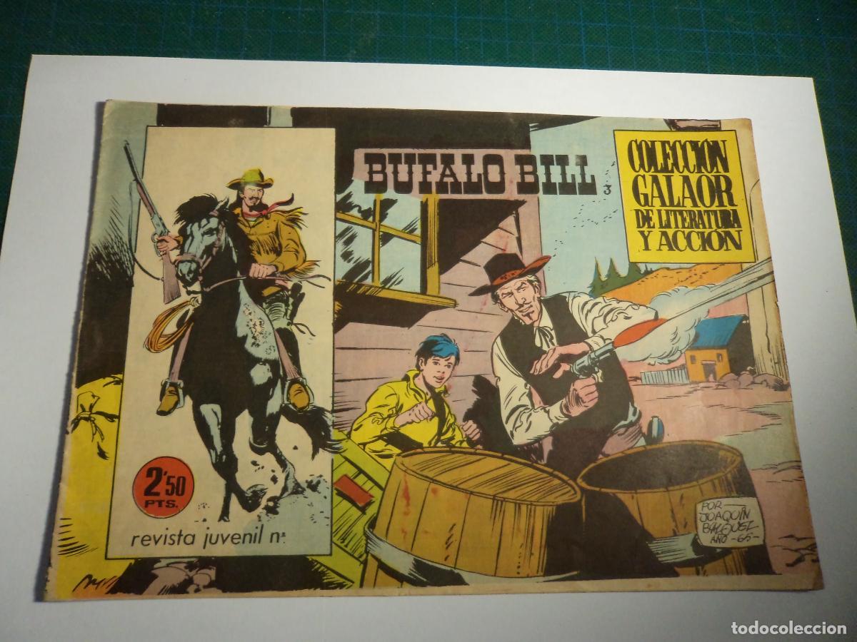 Tebeos: Bufalo Bill. N&ordm; 3. galaor. Original. - Foto 1