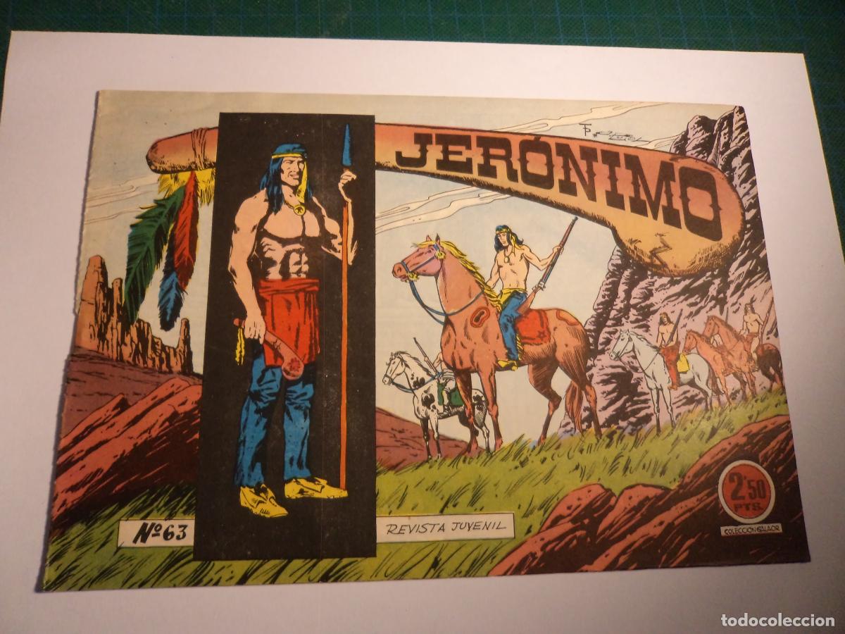 Tebeos: Jeronimo. N&ordm; 63. galaor. Original. - Foto 1