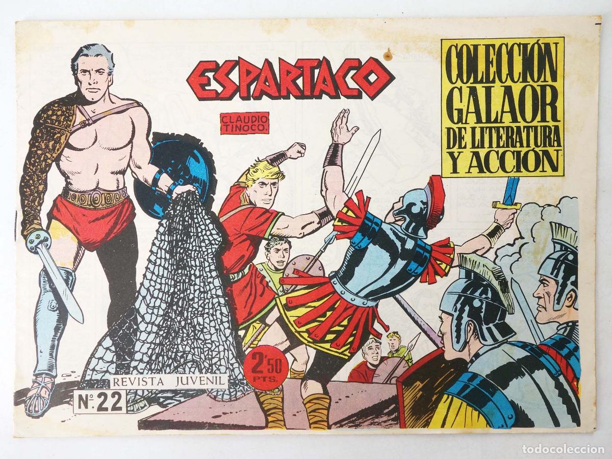 Tebeos: ESPARTACO ORIGINAL 22 (Claudio Tinoco) Comic MAM, 1965 - Foto 1