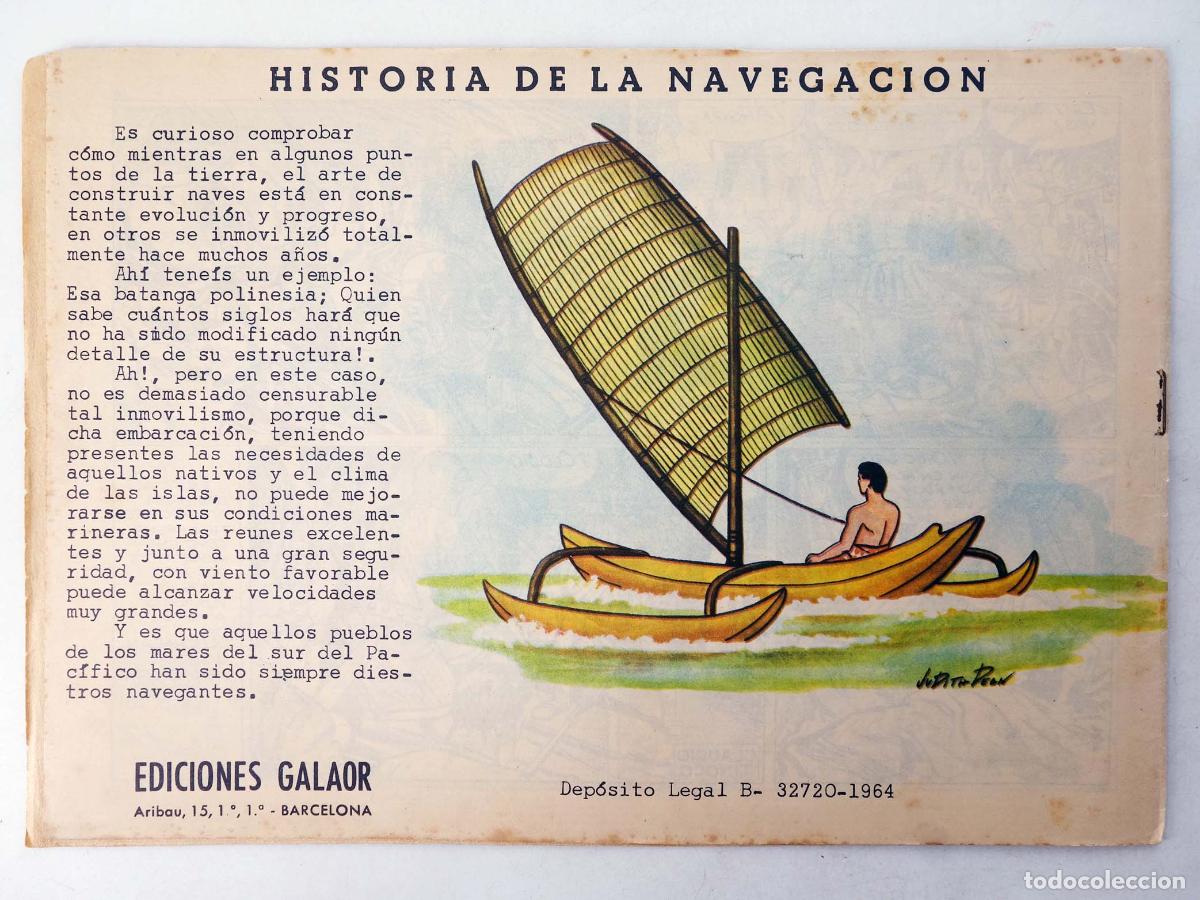 Tebeos: ESPARTACO ORIGINAL 16 (Claudio Tinoco) Comic MAM, 1965 - Foto 2