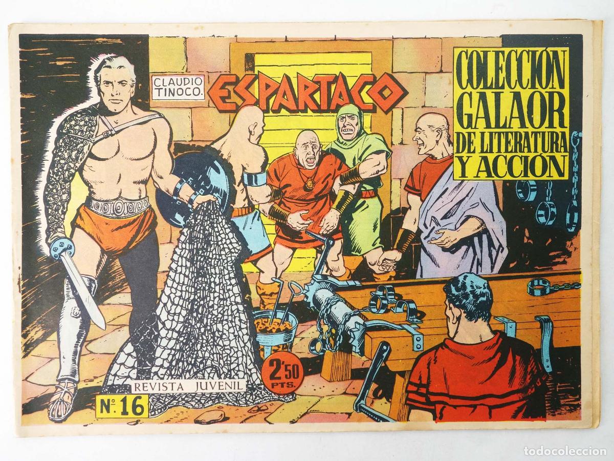 Tebeos: ESPARTACO ORIGINAL 16 (Claudio Tinoco) Comic MAM, 1965 - Foto 1