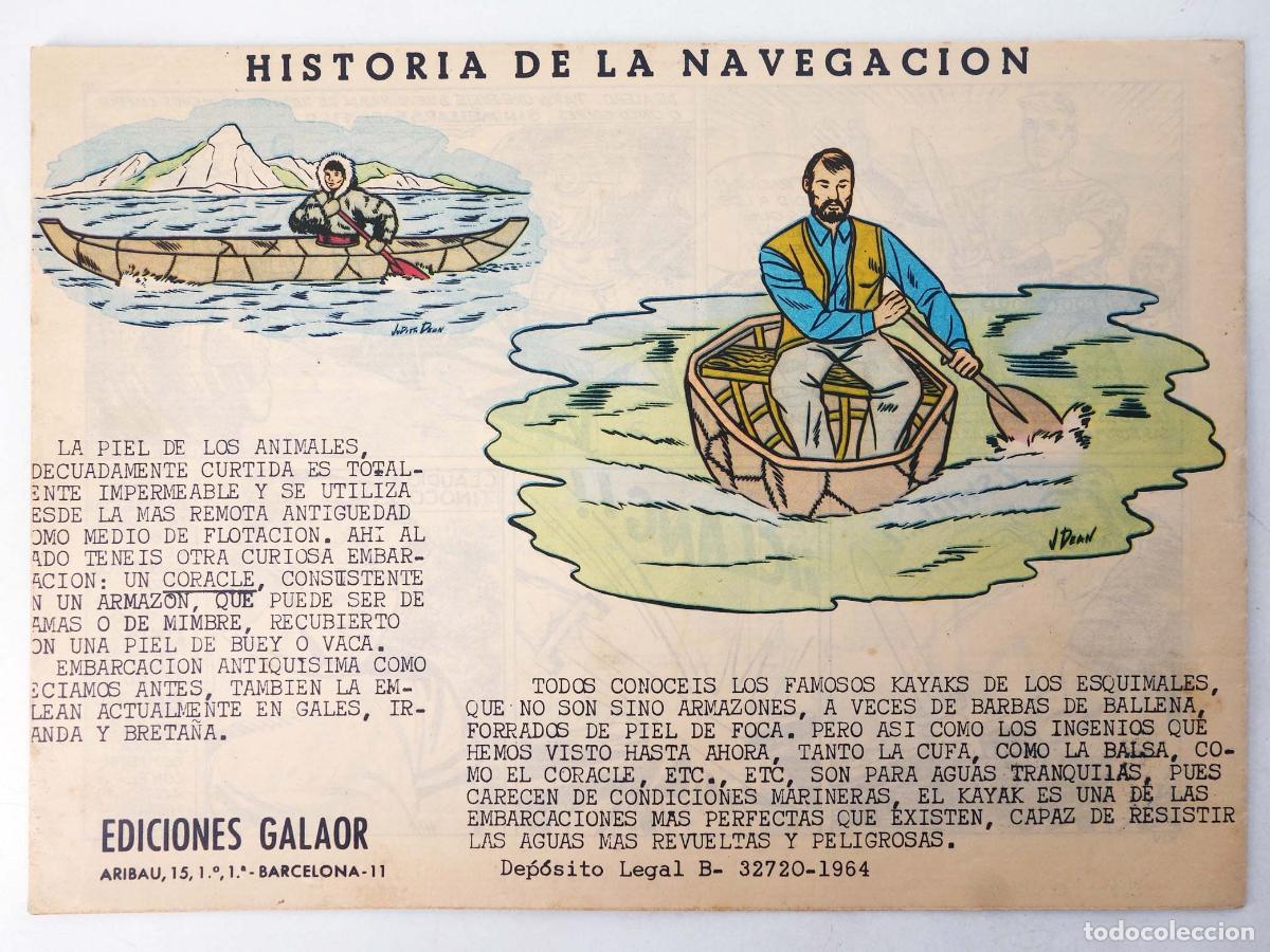 Tebeos: ESPARTACO ORIGINAL 14 (Claudio Tinoco) Comic MAM, 1965 - Foto 2