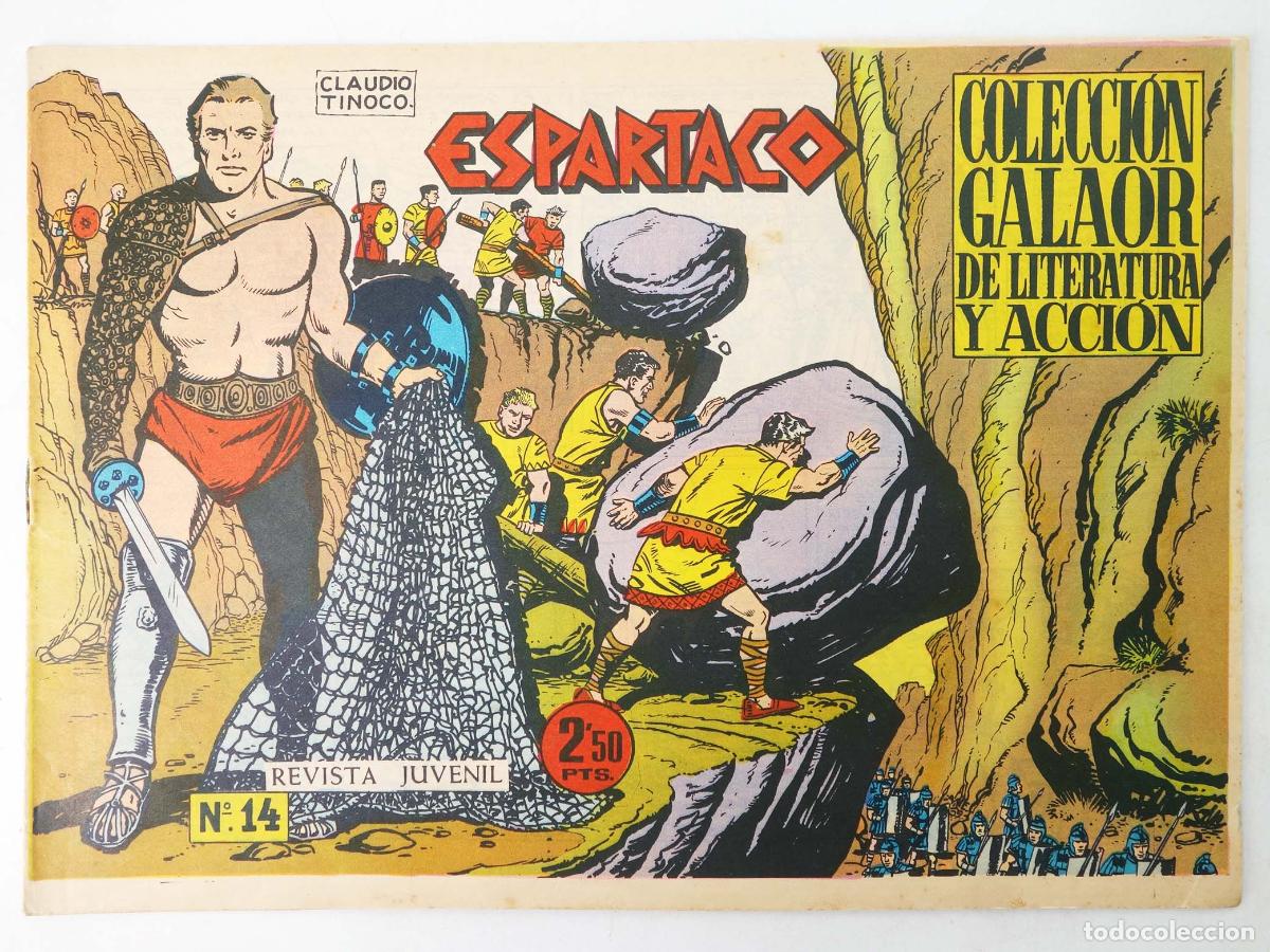 Tebeos: ESPARTACO ORIGINAL 14 (Claudio Tinoco) Comic MAM, 1965 - Foto 1