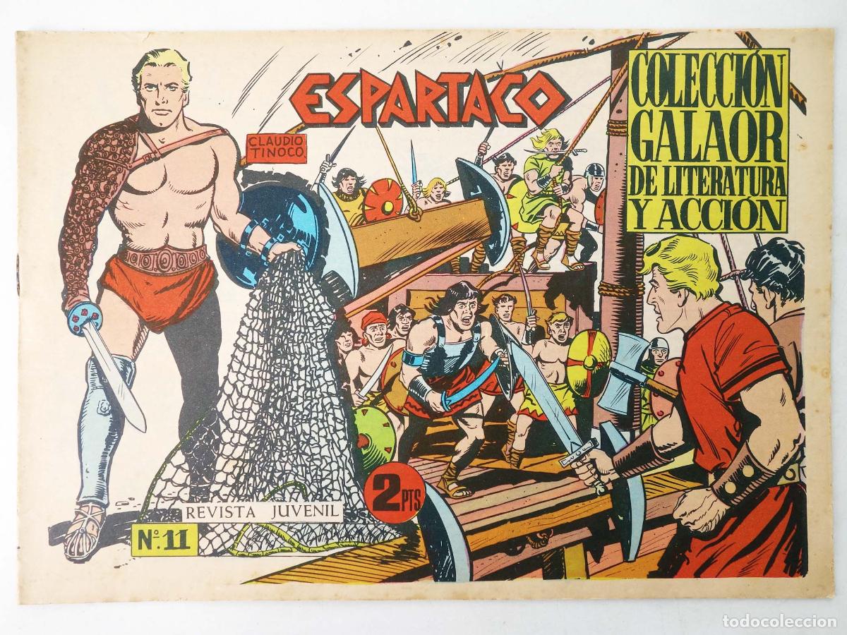Tebeos: ESPARTACO ORIGINAL 11 (Claudio Tinoco) Comic MAM, 1965 - Foto 1