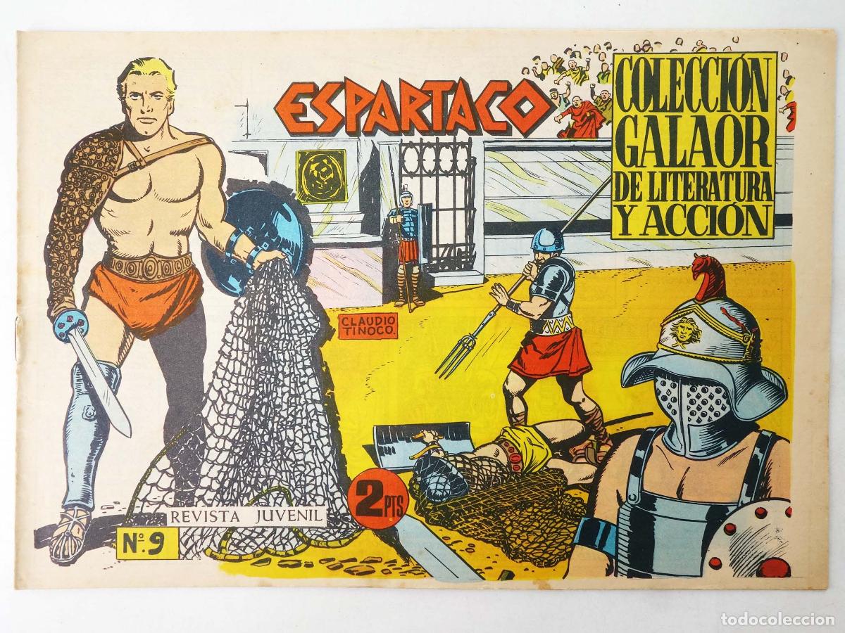 Tebeos: ESPARTACO ORIGINAL 9 (Claudio Tinoco) Comic MAM, 1965 - Foto 1