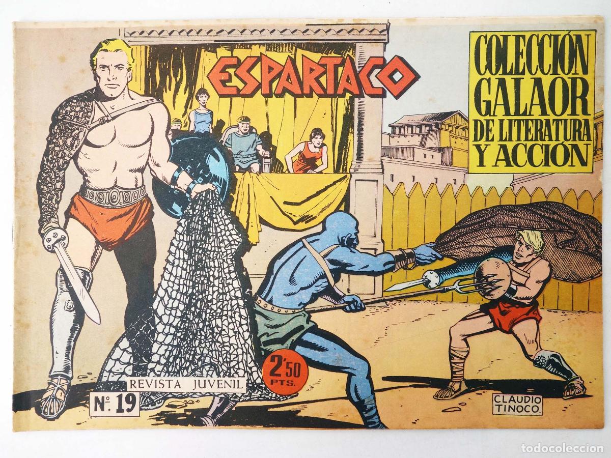 Tebeos: ESPARTACO ORIGINAL 19 (Claudio Tinoco) Comic MAM, 1965 - Foto 1