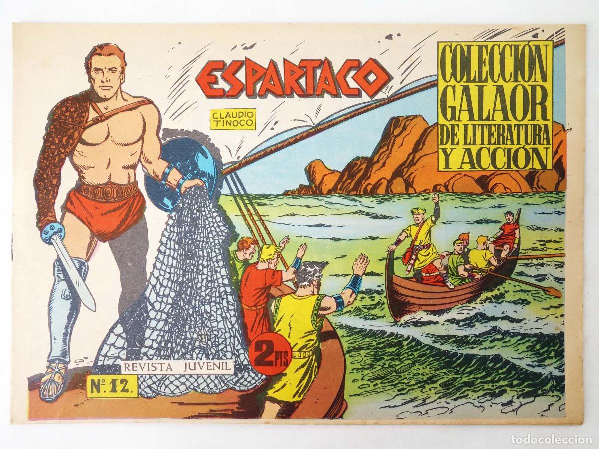 Tebeos: ESPARTACO ORIGINAL 12 (Claudio Tinoco) Comic MAM, 1965 - Foto 1