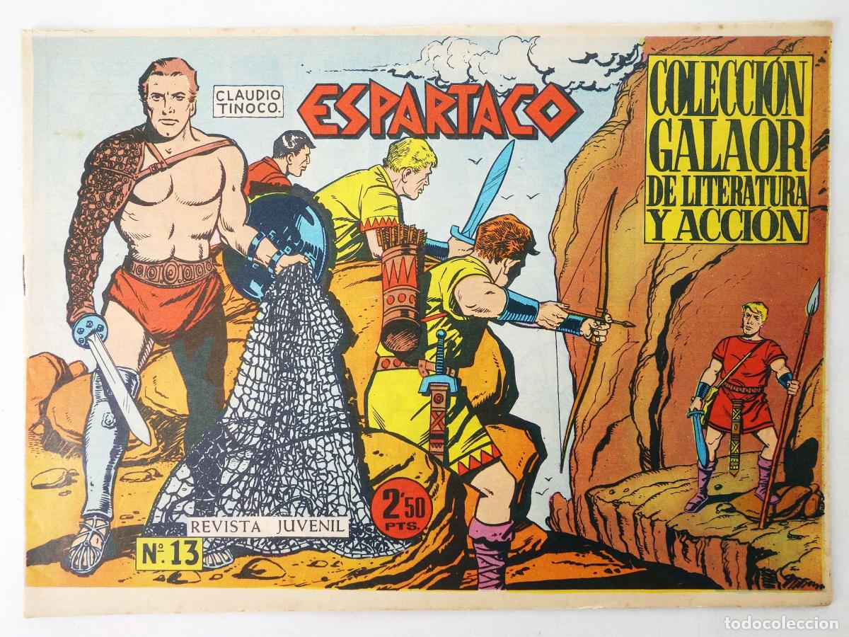 Tebeos: ESPARTACO ORIGINAL 13 (Claudio Tinoco) Comic MAM, 1965 - Foto 1