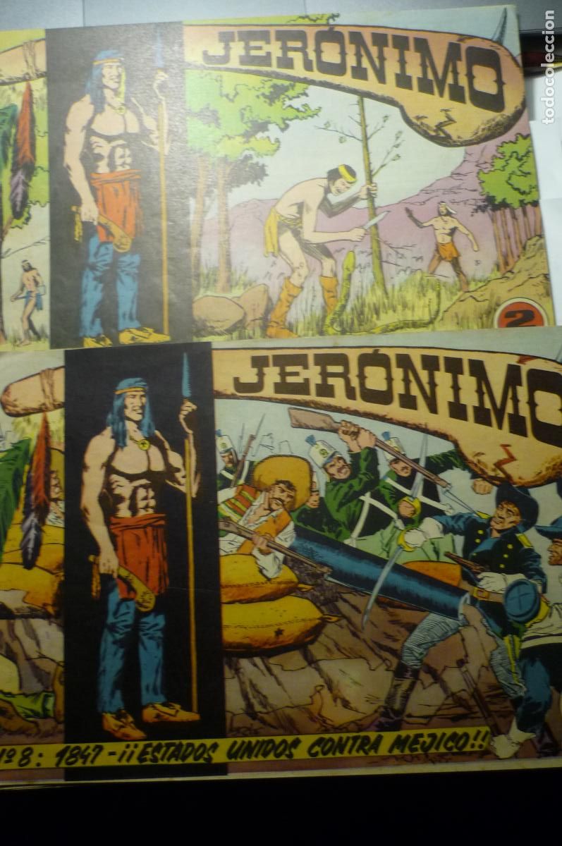 Tebeos: lote tebeos jeronimo nums.8-17 - Foto 1