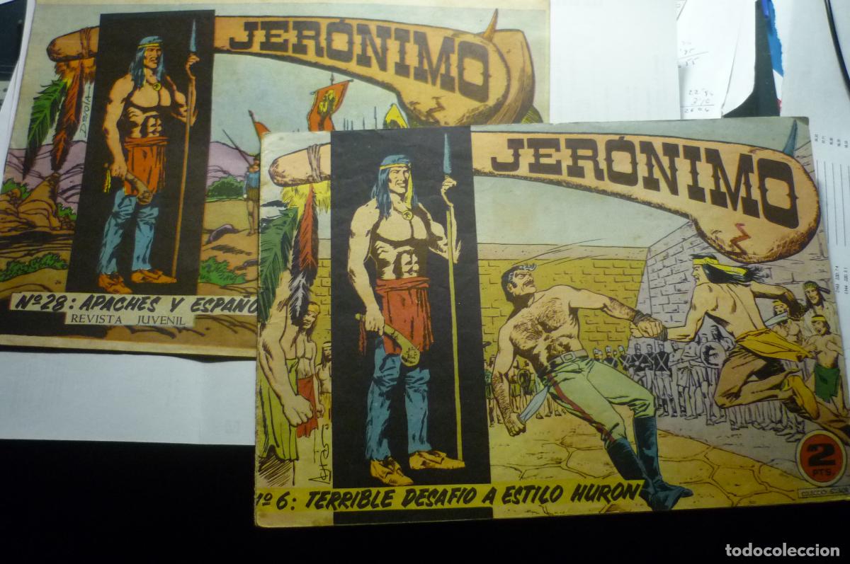Tebeos: lote tebeos jeronimo nums.6.28