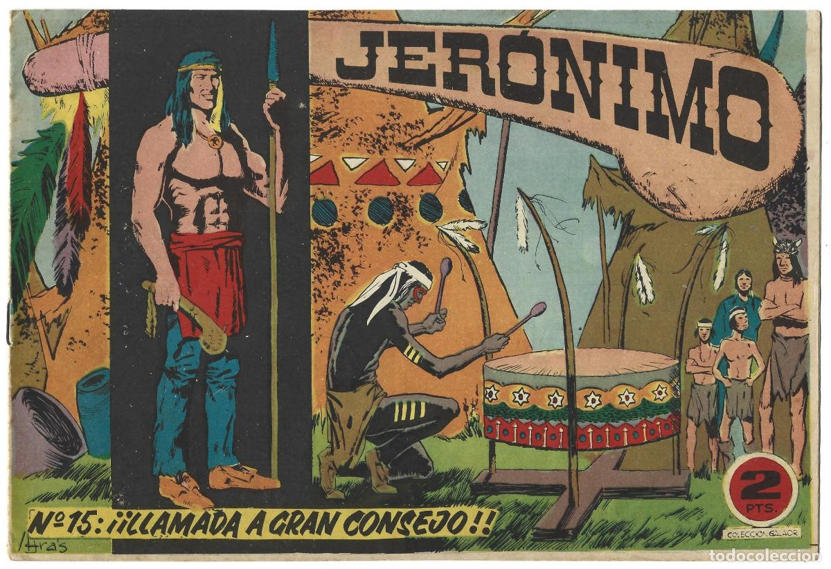 Tebeos: JERONIMO n&ordm; 15, 30 y 52 (Galaor 1964/65) - Foto 2