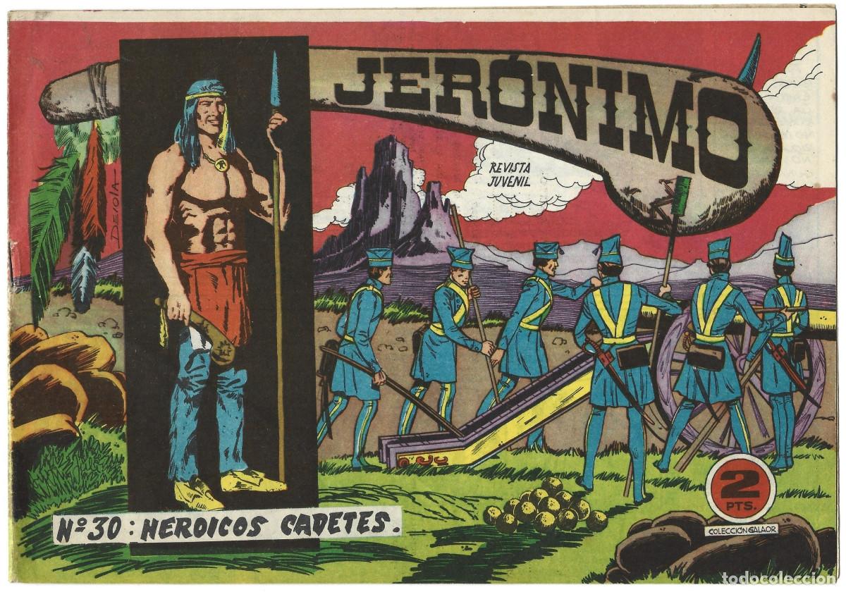 Tebeos: JERONIMO n&ordm; 15, 30 y 52 (Galaor 1964/65) - Foto 4