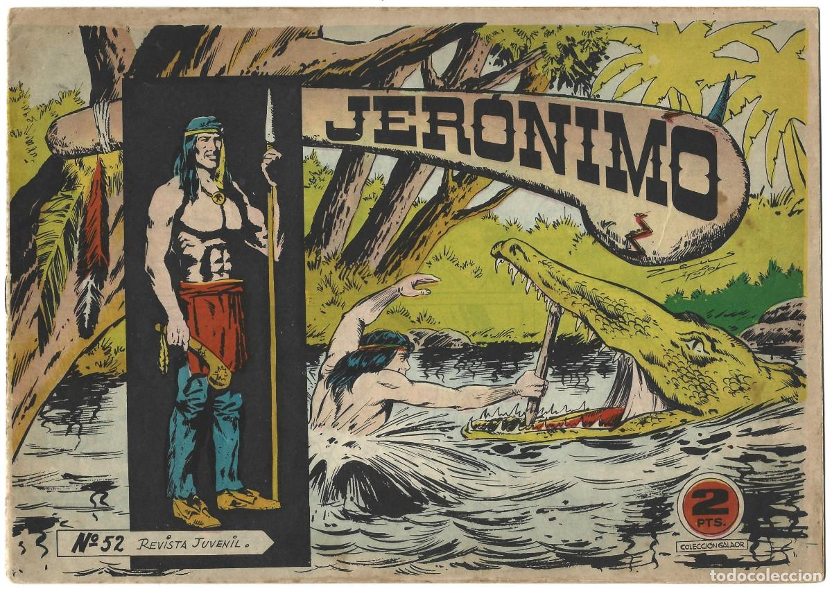 Tebeos: JERONIMO n&ordm; 15, 30 y 52 (Galaor 1964/65) - Foto 6