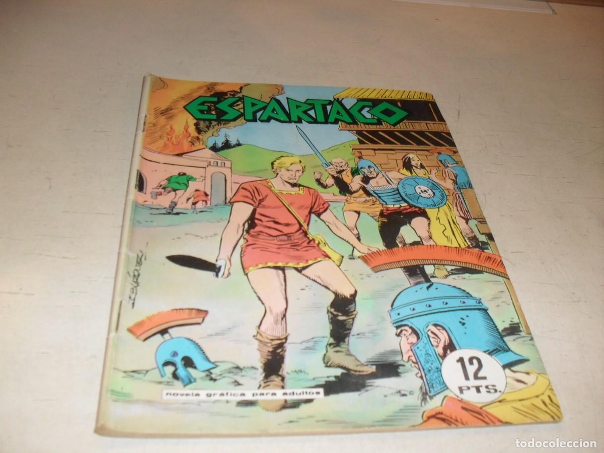 Tebeos: ESPARTACO N&ordm; 1,EL 1&ordm;,LADRONES DE ESCLAVOS,DE J.BLAZAQUEZ,EDICIONES GALAOR,A&Ntilde;O 1968