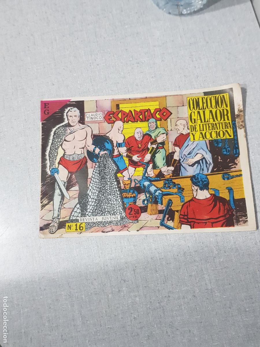 Tebeos: COLECCION GALAOR DE LITERATURA Y ACCION N&ordm;16