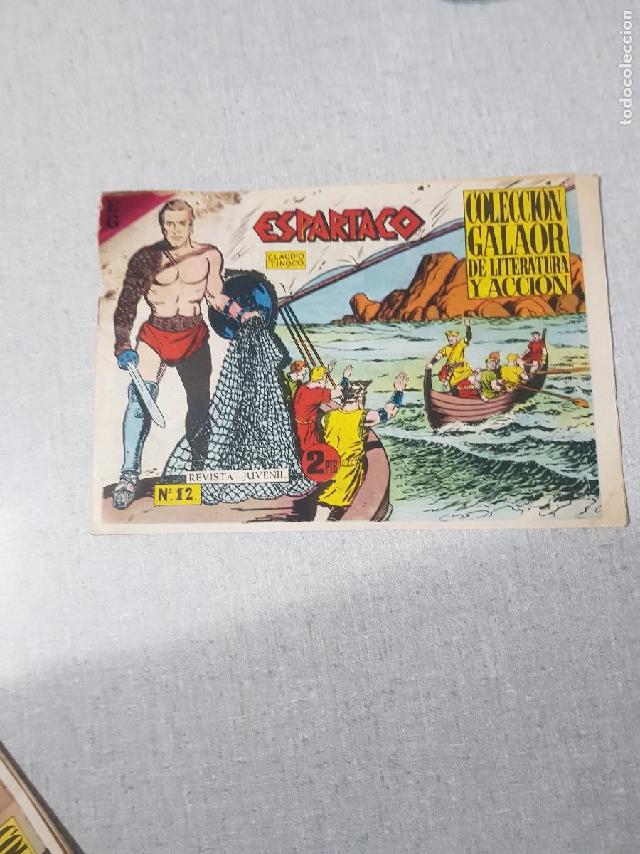 Tebeos: COLECCION GALAOR DE LITERATURA Y ACCION N&ordm;12