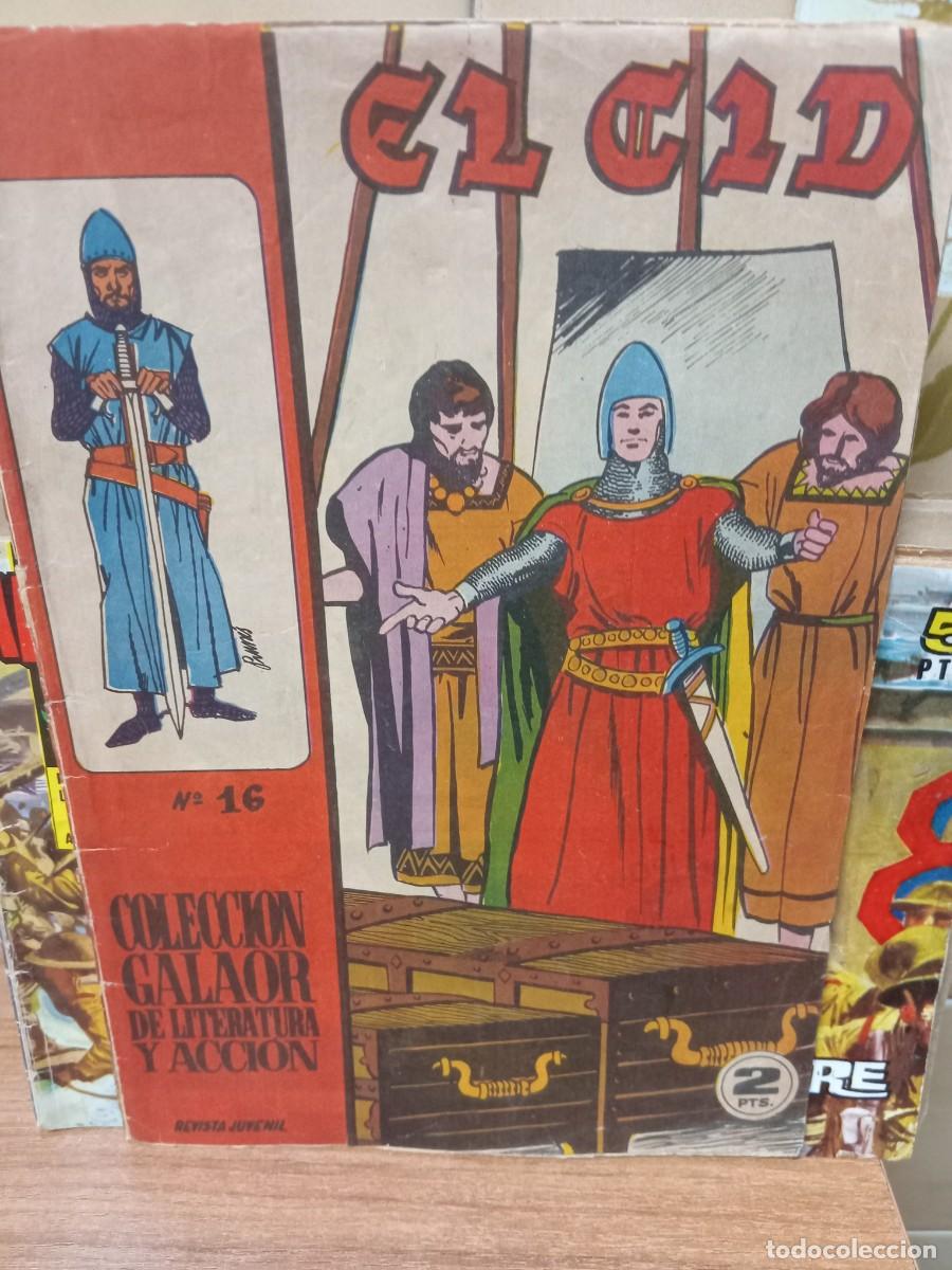 Tebeos: EL CID - N&ordm; 16 - ORIGINAL - GALAOR - Foto 1