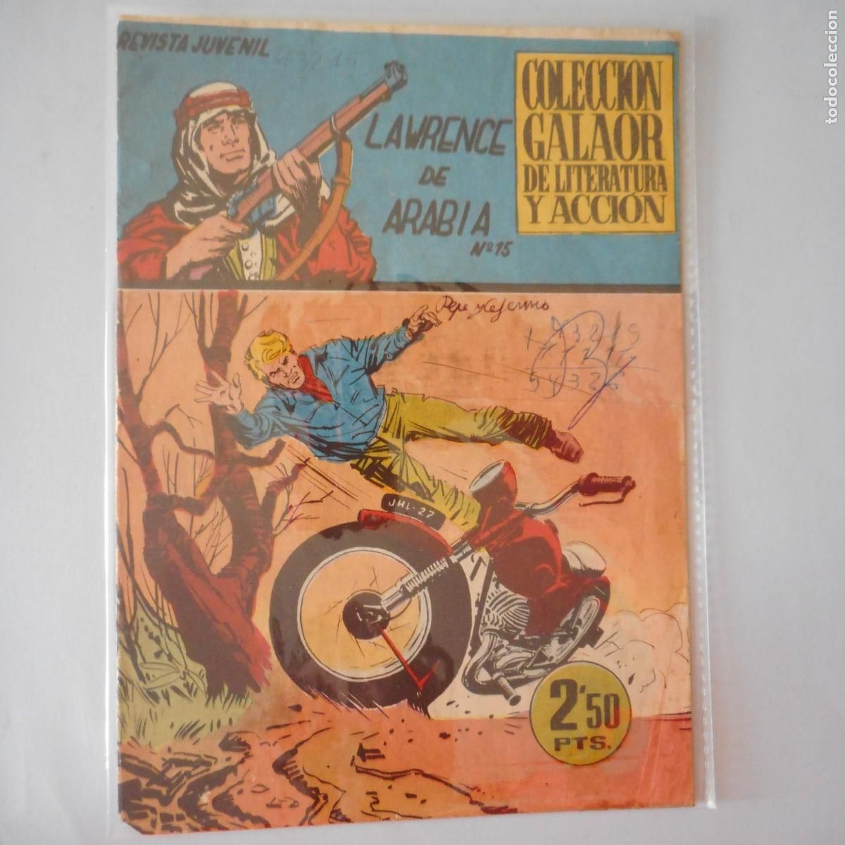 Tebeos: LAWRENCE DE ARABIA N&ordm; 15. ORIGINAL / C-CLAS