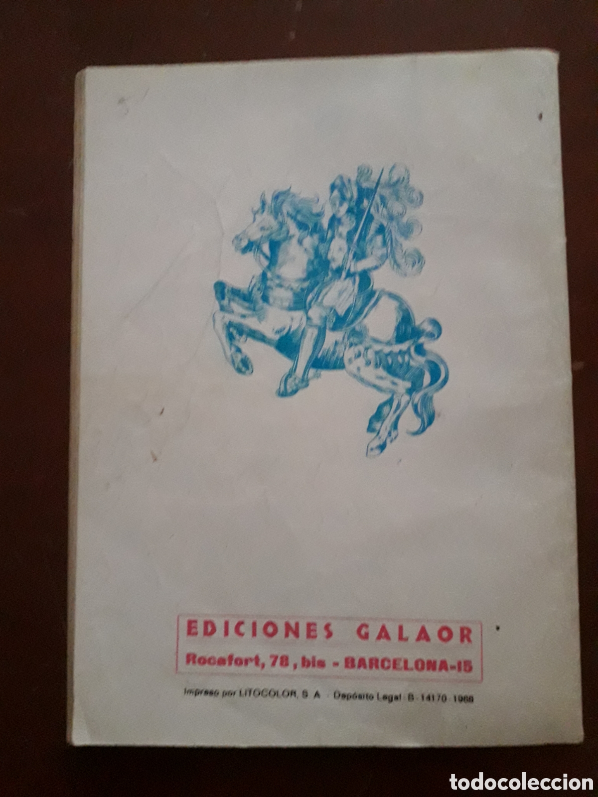Tebeos: ESPARTACO N&Uacute;MERO 3. ED GALAOR - Foto 2