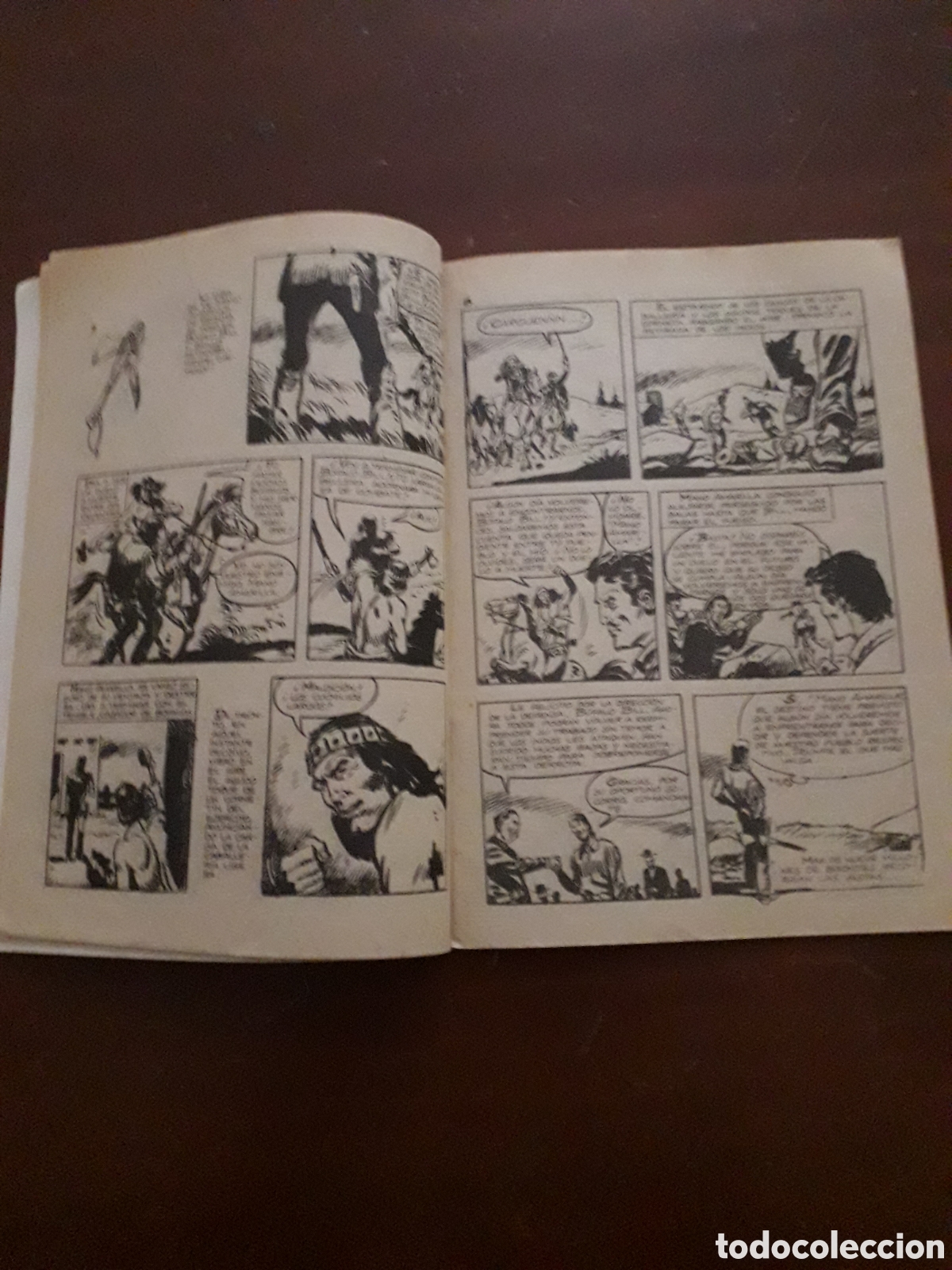 Tebeos: BIOGRAF&Iacute;A DE BUFALO BILL. ED GALAOR - Foto 2