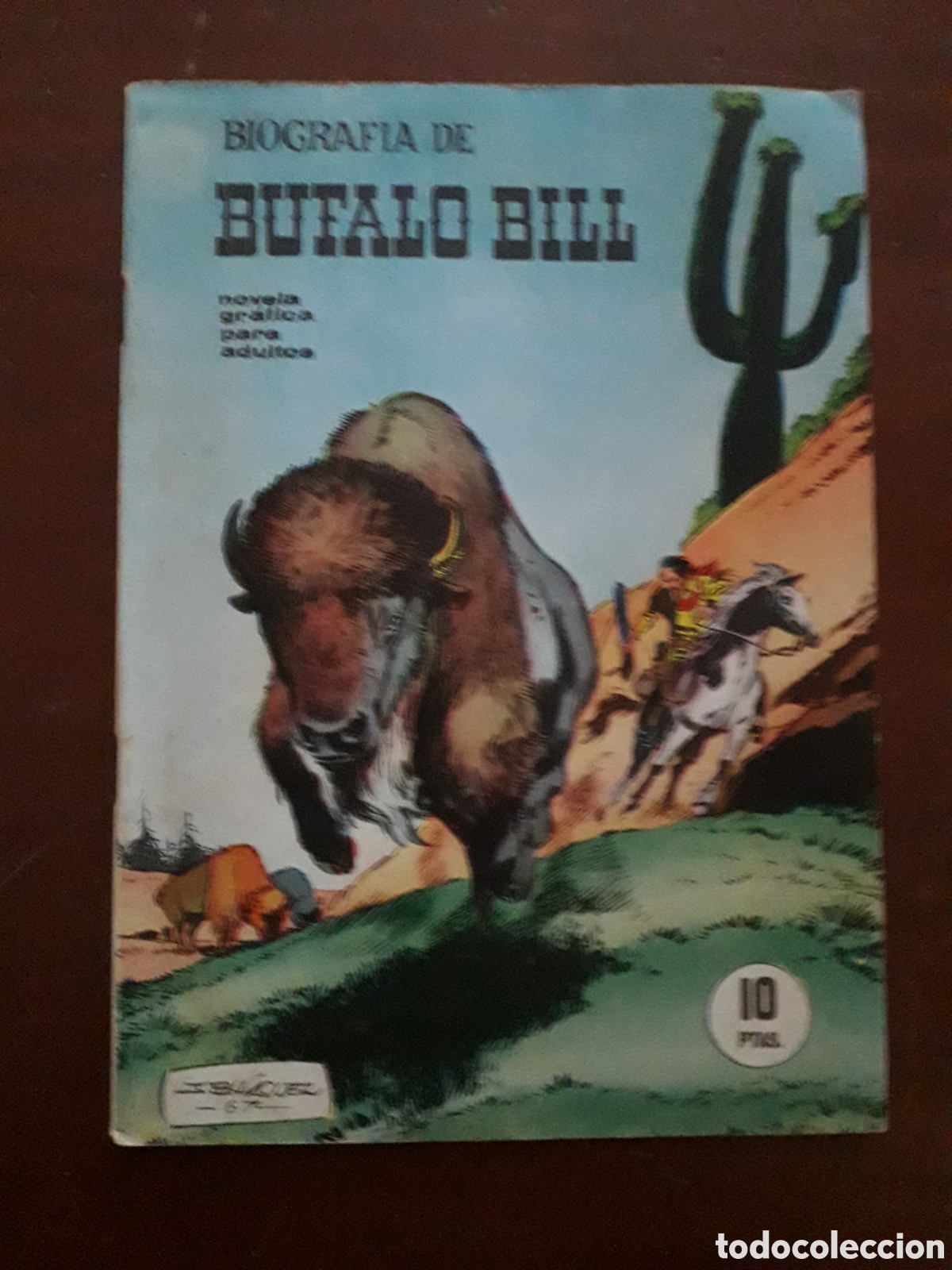 Tebeos: BIOGRAF&Iacute;A DE BUFALO BILL. ED GALAOR