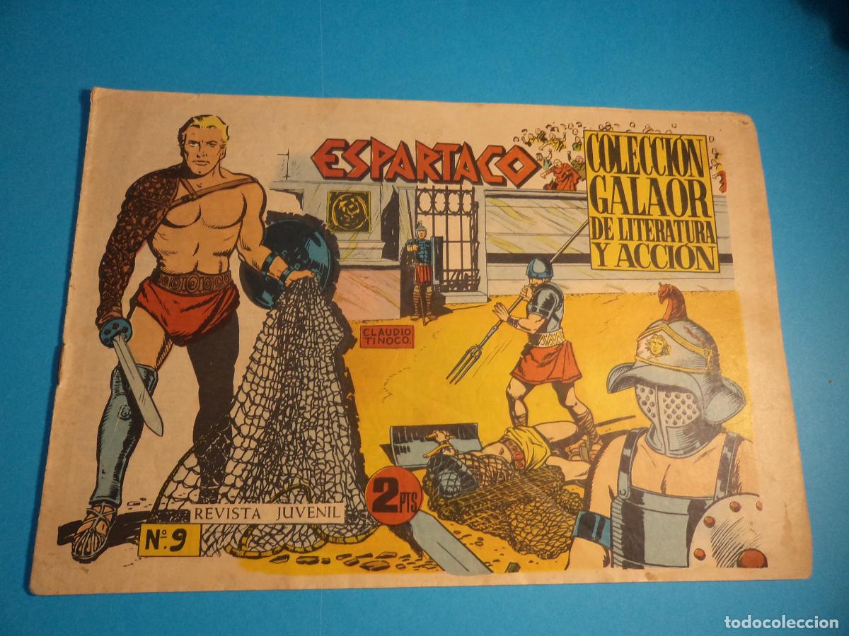 Comics: Espartaco. N&ordm; 9. Galaor. El de la foto.